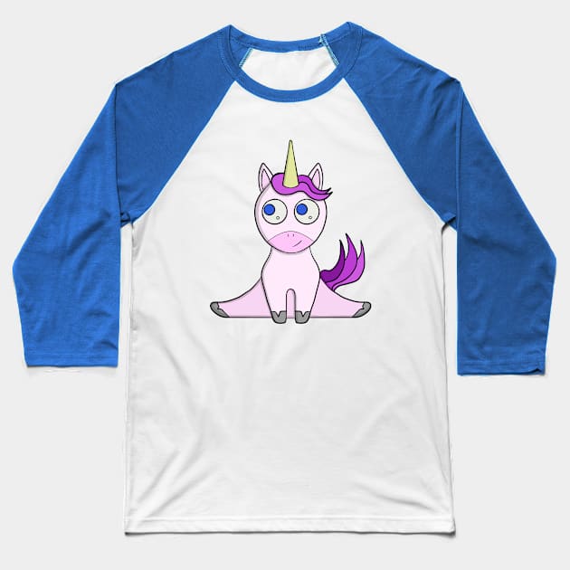 Sweet unicorn Baseball T-Shirt by DiegoCarvalho